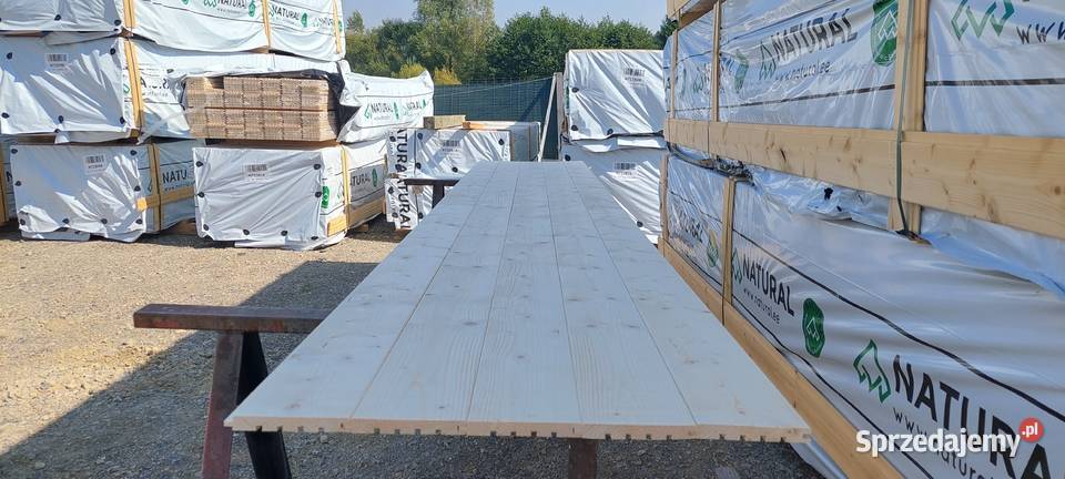 Deska elewacyjna świerkowa na ściany 19x146mm Limanowa