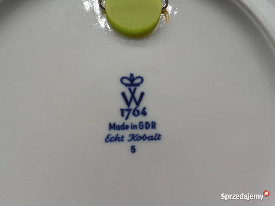 Talerz kolekcjonerski Wallendorf z 1984 roku z wielkopolskie Raszków