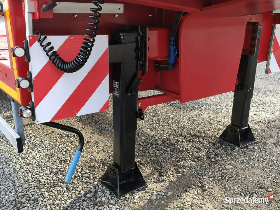 niskopodwoziowa Trailer 3Osie Oś skrętna Oś świętokrzyskie Widełki