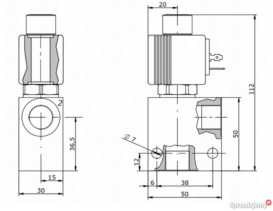 HYDROAKUMULATOR HYDRAULICZNY AMORTYZATOR 05L 12V Solec Kujawski