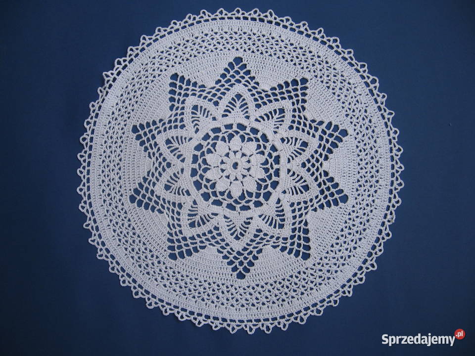 serwetka szydełkowa Ostrów Wielkopolski