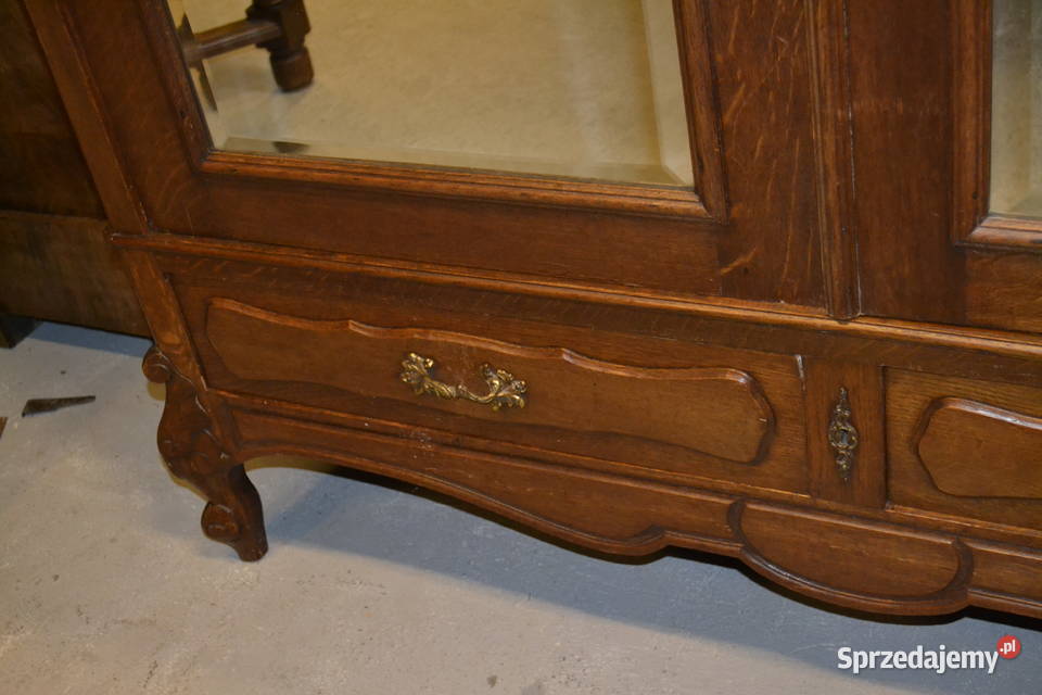 szafa francuska rocaille dąb Będzin
