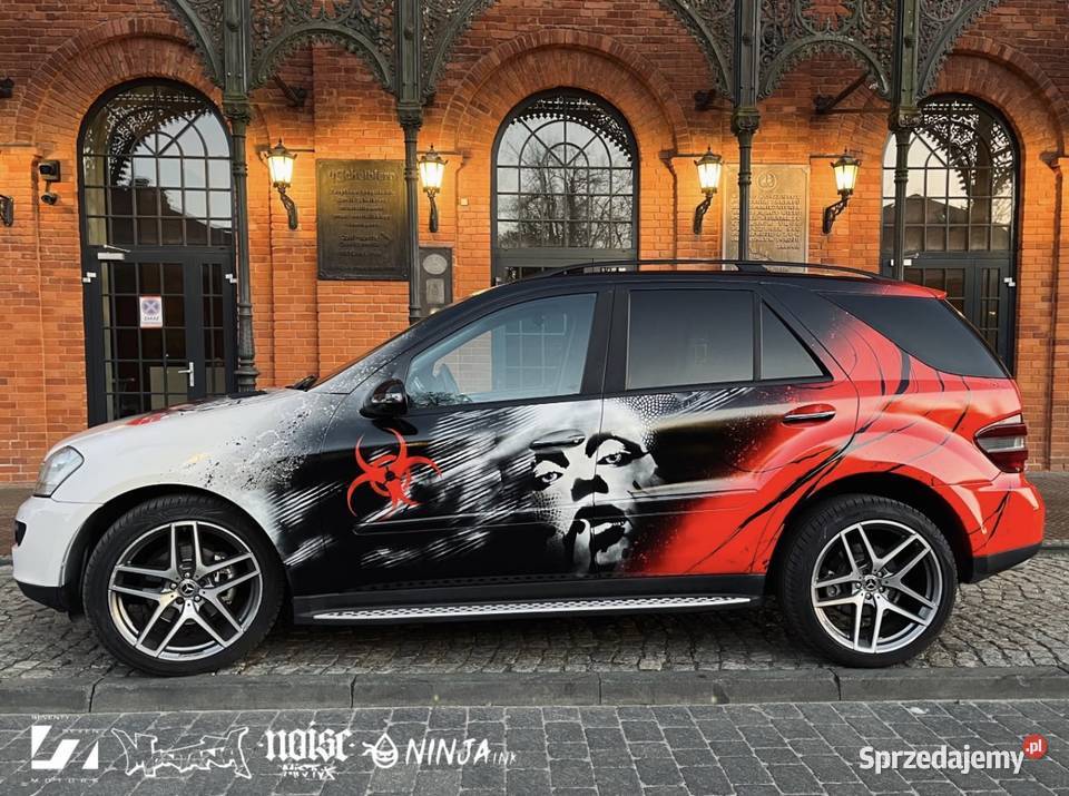 OKAZJA Mercedes ML 280 30d 4x4 Ręcznie Malowany ML Mrągowo