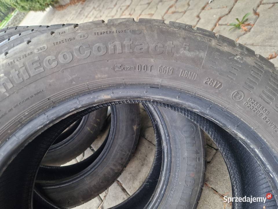 Opony letnie 19555 r16 Continental małopolskie