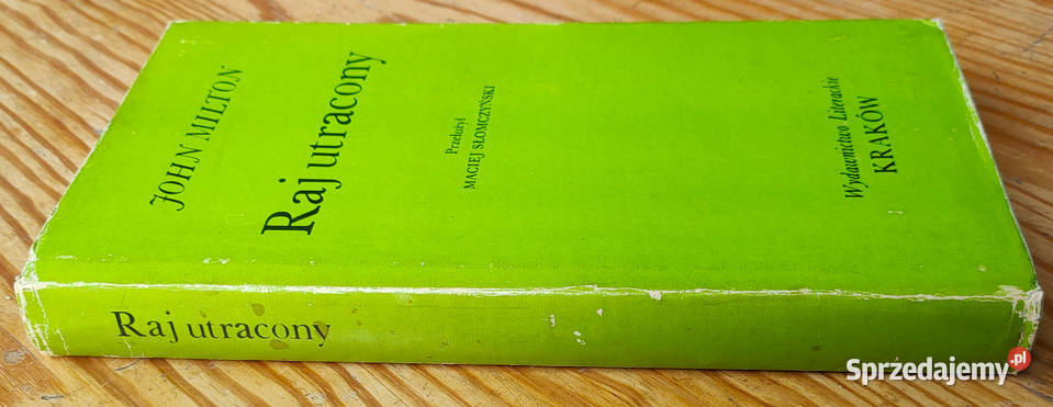 Raj utracony John Milton Rok wydania 1974 Sosnowiec
