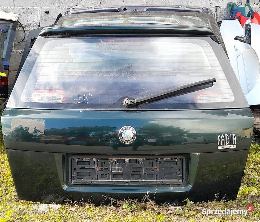 Tylna klapa Fabia I HB