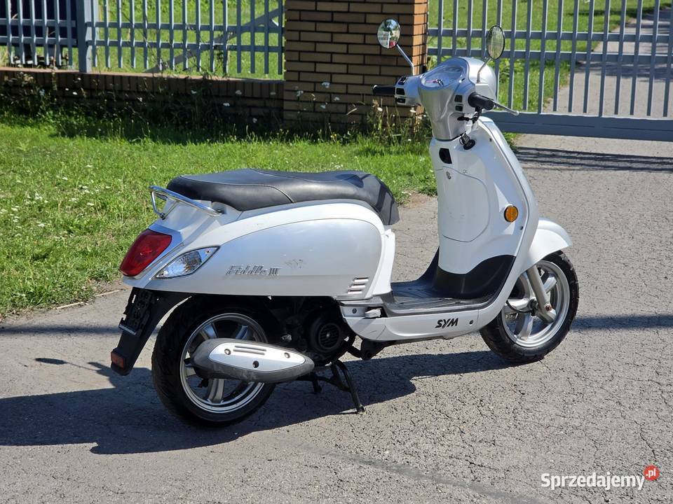 SYM FIDDLE III 50 ccm 4T 2015r niebieski
