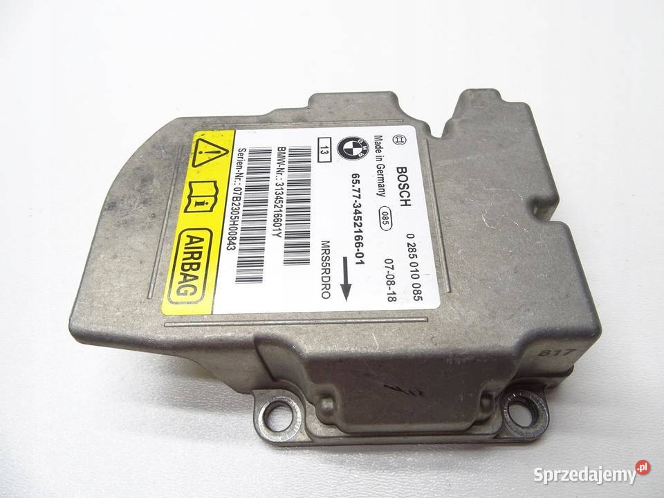 MODUŁ SENSOR PODUSZEK AIRBAG 3452166 BMW X3 E83