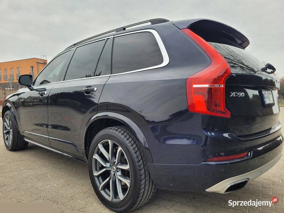 Volvo XC90 T6 AWD Momentum 7os 20 benz 310 2018r wielkopolskie