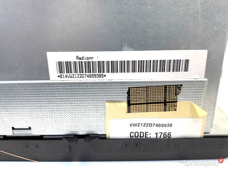 RADIO VW PASSAT B6 1K0035186L 0511 ODTWARZACZ osobowe podkarpackie