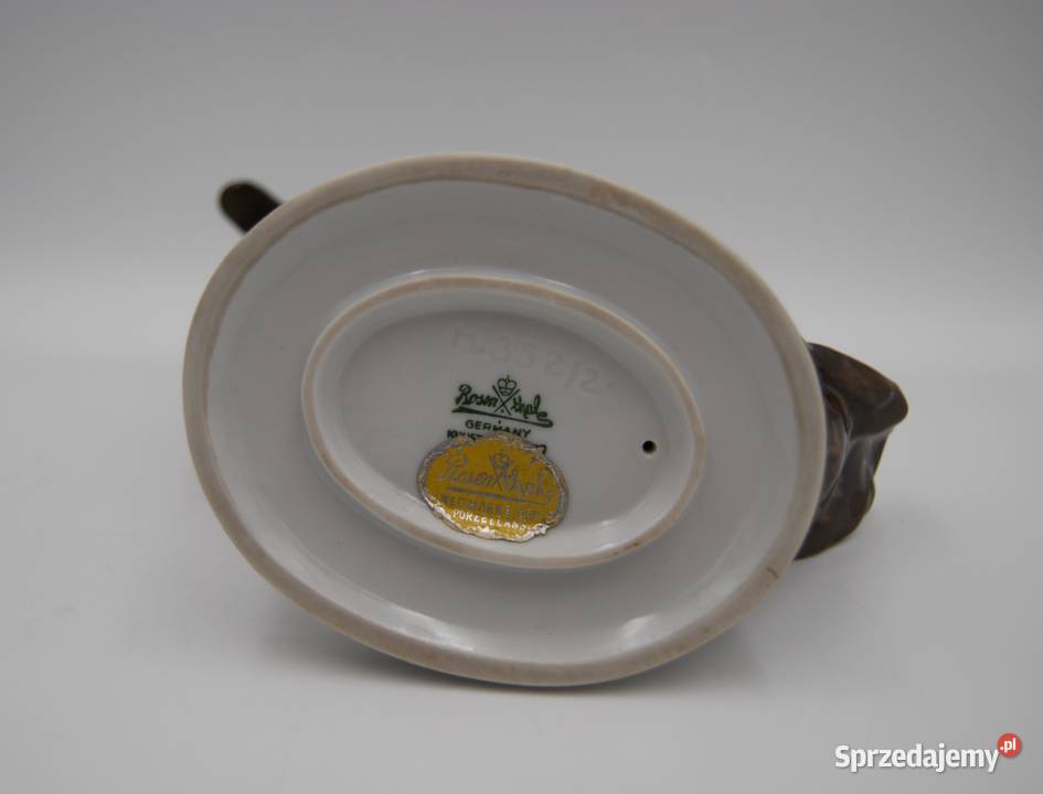 Porcelanowa figura Rosenthal Kaczka projekt wielkopolskie Poznań