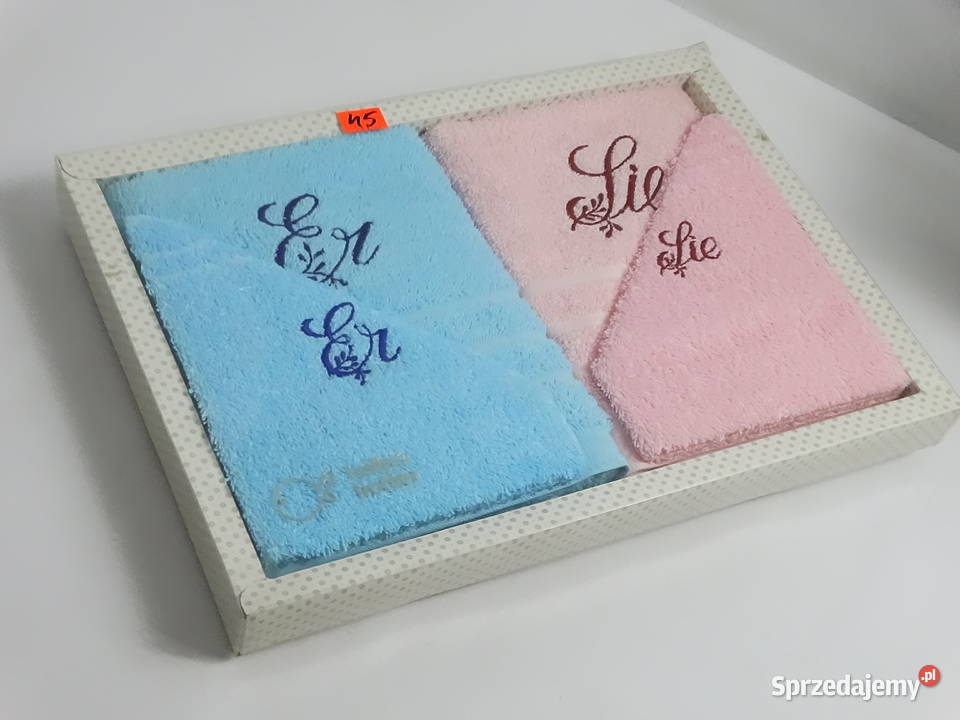 Zestaw ręczników bawełnianych Er Sie idealny na Biłgoraj