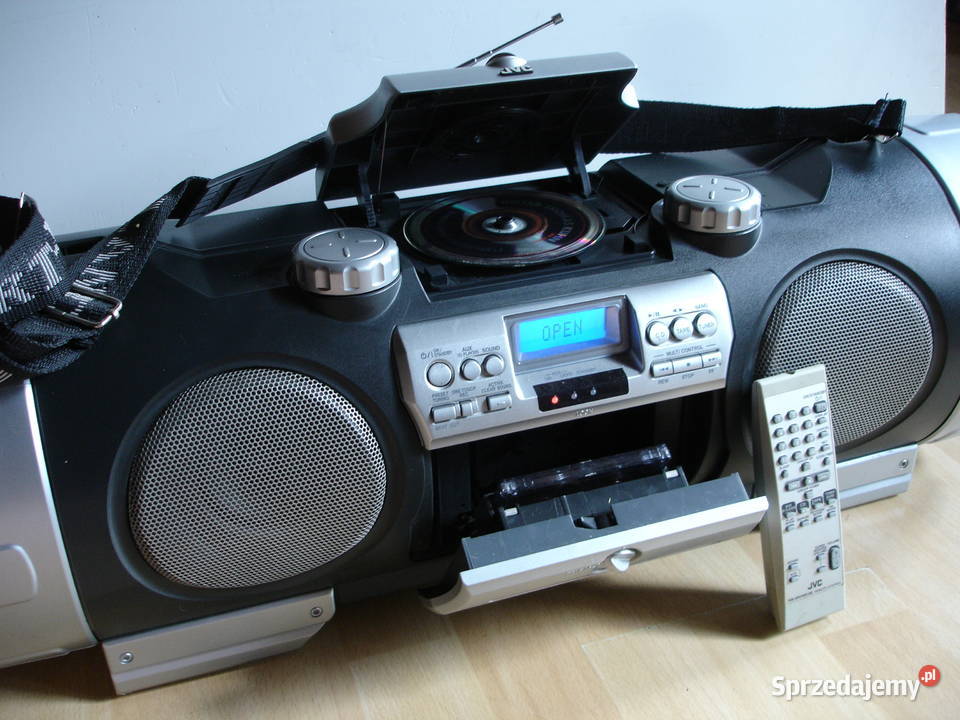 Radiomagnetofon JVC RVNB10B PILOT Zielona Góra