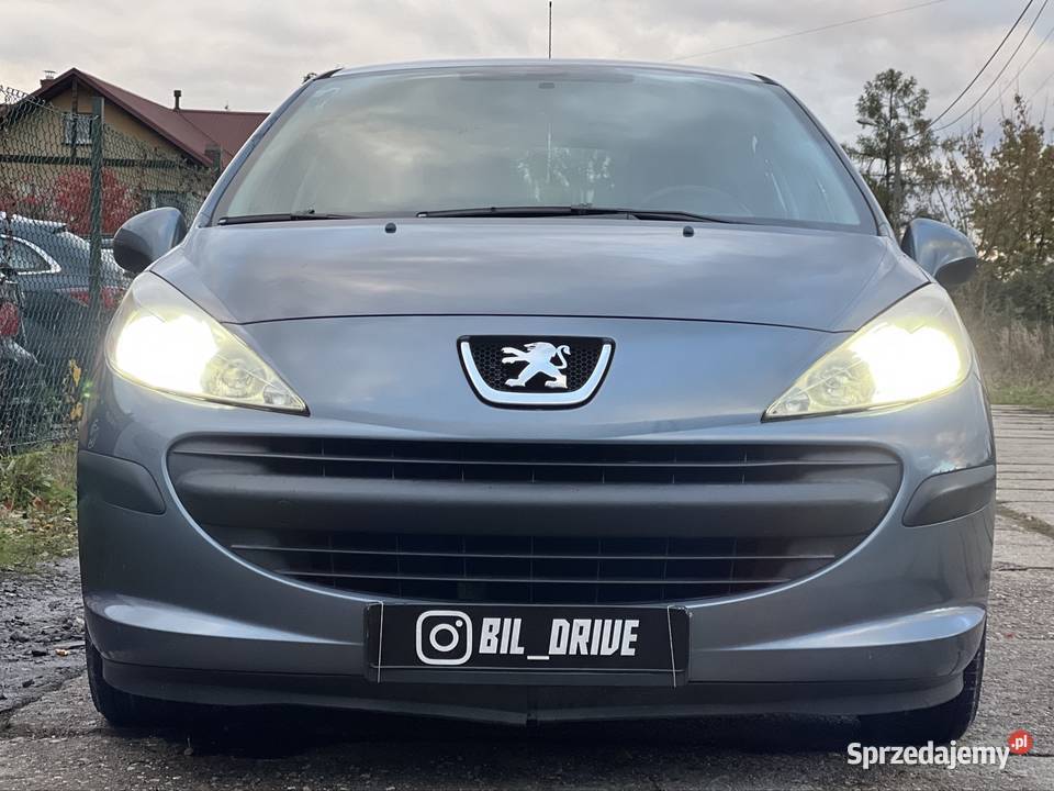Peugeot 207 benzyna mały przebieg 2008 VAT marża śląskie Bielsko-Biała