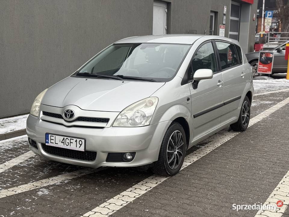 Toyota Corolla Verso 18 VVTI Automat 7 osobowa Łódź