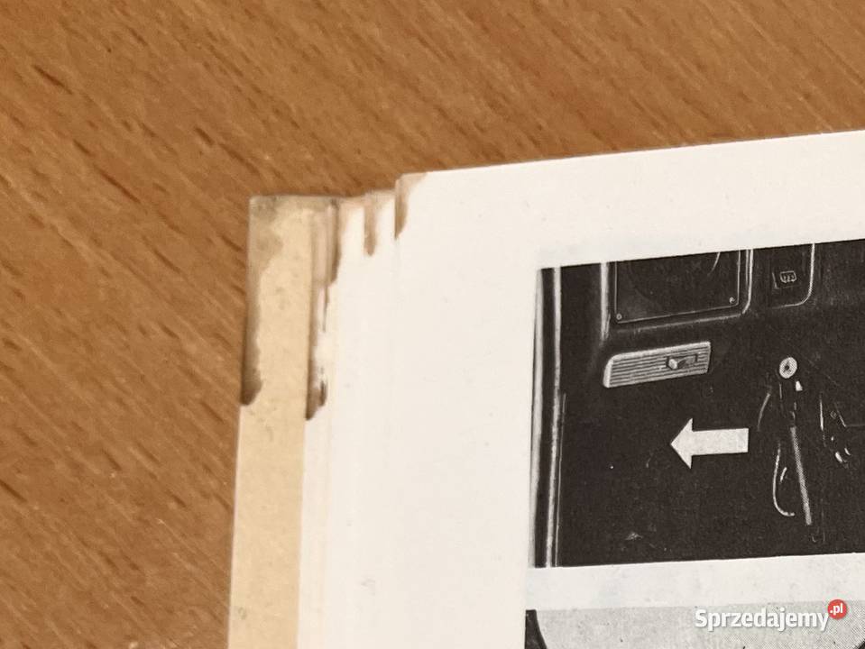 Instrukcja obsługi samochodu FSO Polonez 1980r Grudziądz
