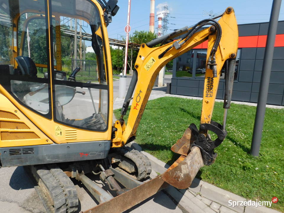 mini koparka Wacker Neuson 1404 17 t rozsuwane Kraków sprzedam