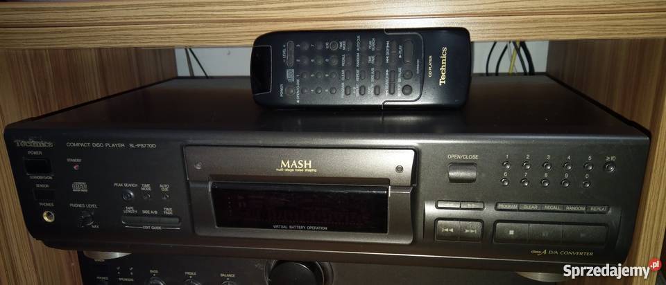 Technics SL 770D odtwarzacz CD pilot piękny Kędzierzyn-Koźle