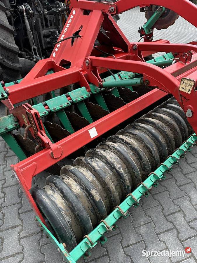 Agregat talerzowy AGROMASZ z hydropakiem 3m