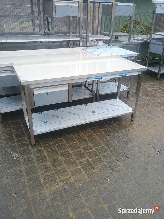 Stół Gastronomiczny z szufladą 162x60 Piekielnik