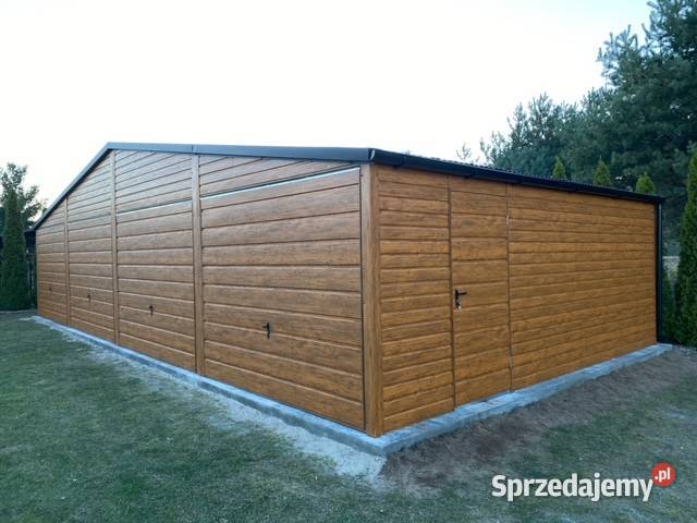Duży Garaż 12x6 4 stanowiska HALA WIATA MAGAZYN kujawsko-pomorskie Golub-Dobrzyń