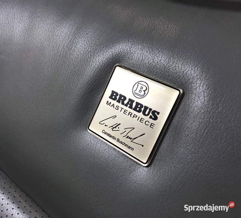 Logo emblemat fotele Mercedes Benz BRABUS Chełm