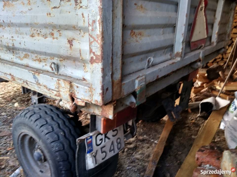 Przyczepa wywrotka Autosan D732 pomorskie Karsin sprzedam