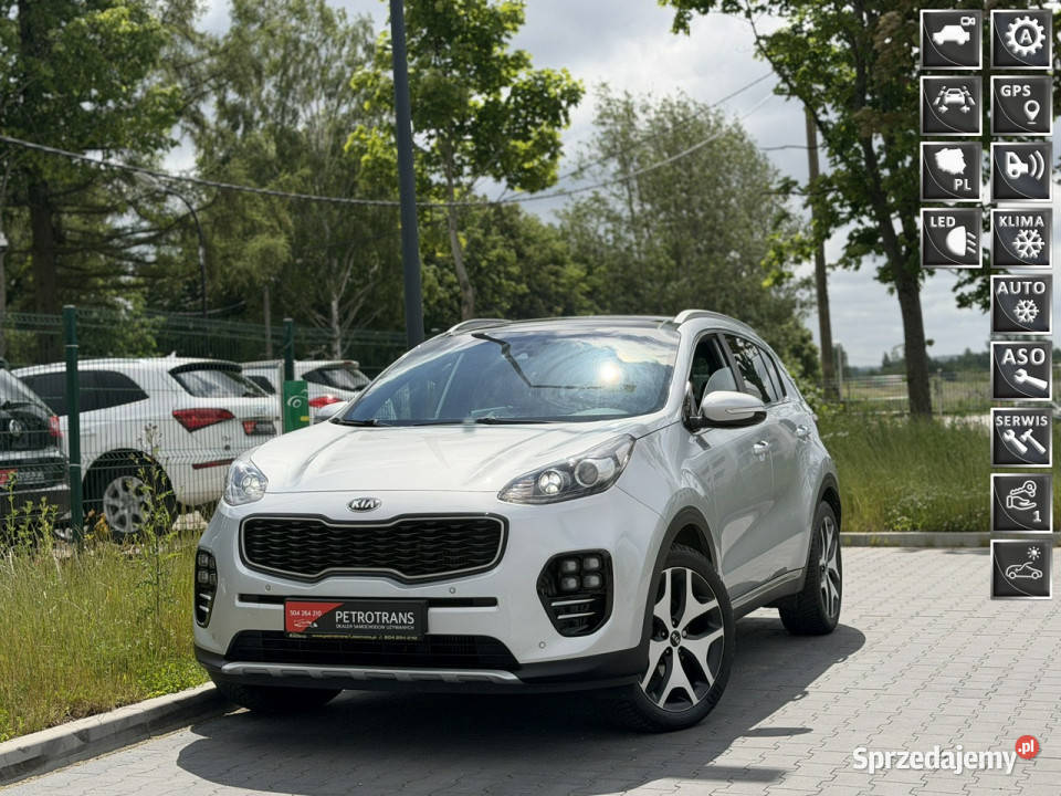 Kia Sportage 20 136 LED GTLINE Nawigacja Kamera elektryczne lusterka Mrągowo