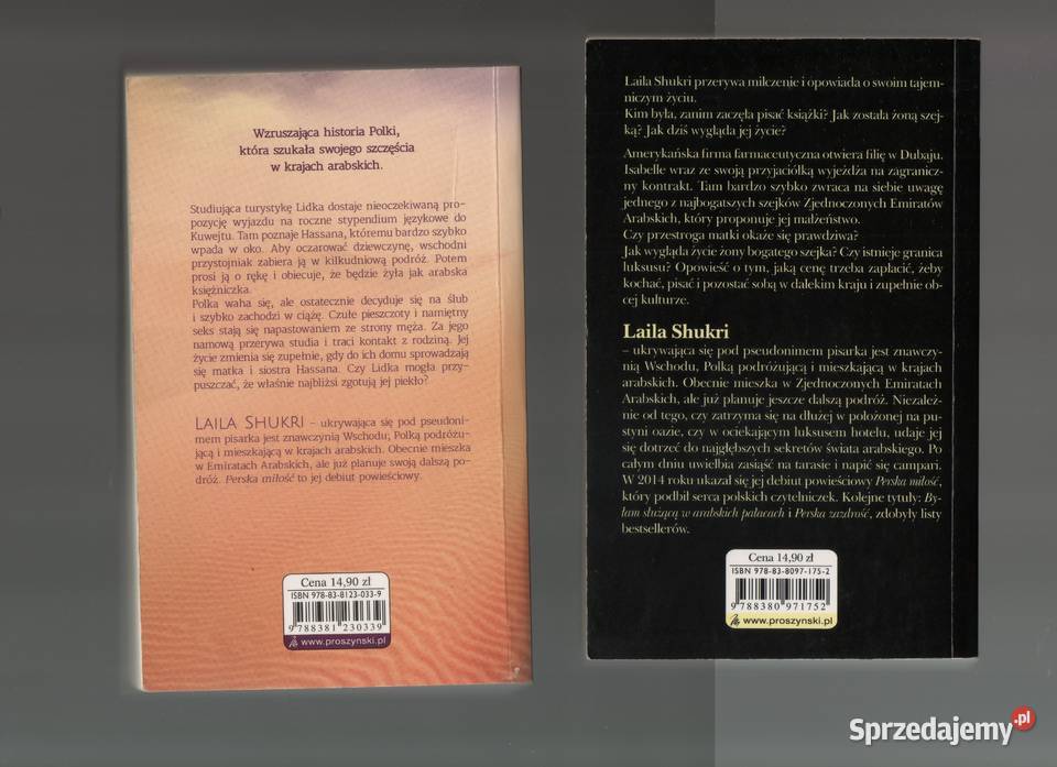 Laila Shukri kolekcja 6 książek w stanie romanse