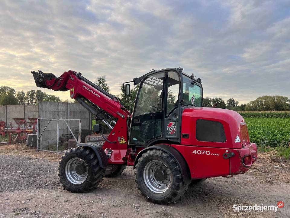 Ładowarka teleskopowa przegubowa Weidemann 4070 Ładowacze czołowe Kutno sprzedam
