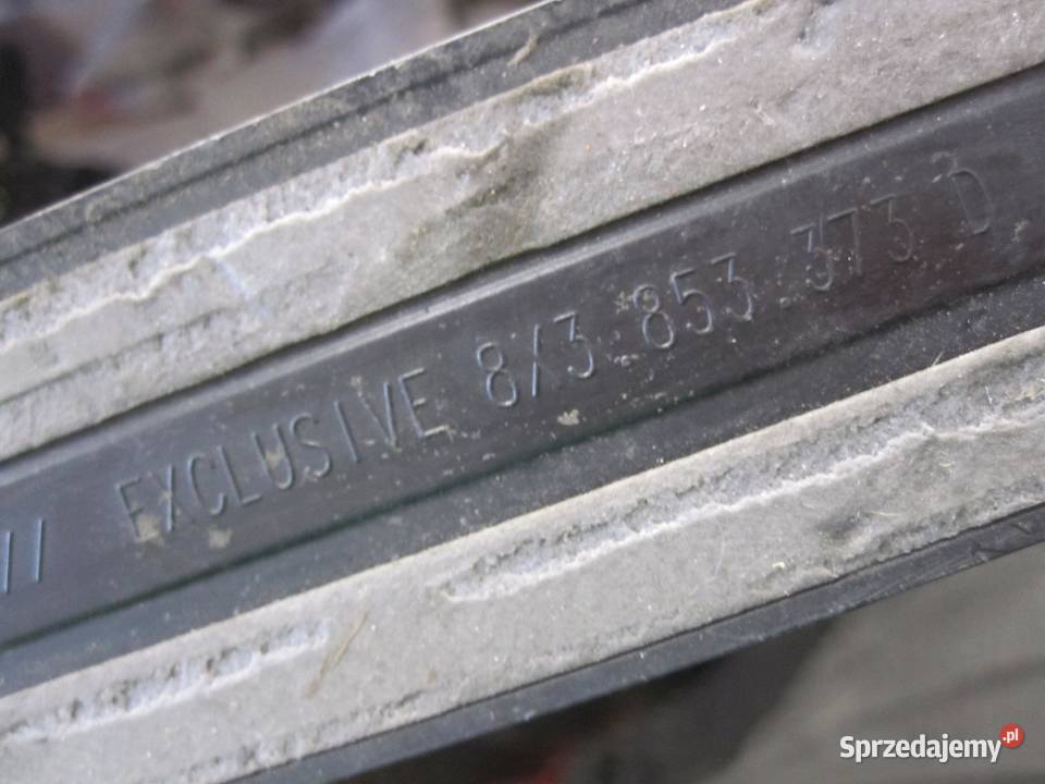 AUDI A1 SLINE listwa progowa przód 8X3853373B Progi