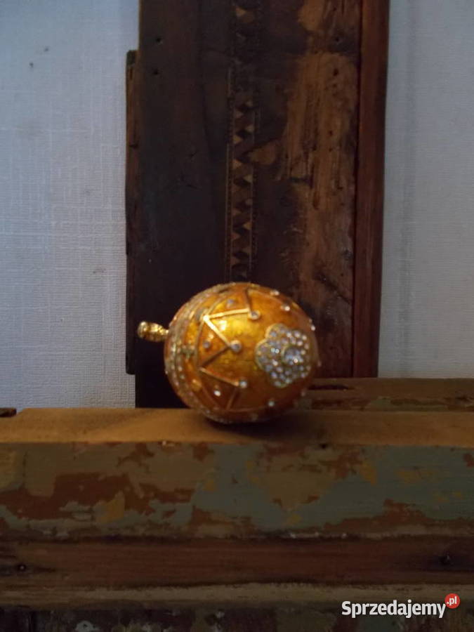 Jajo FabergWierna KopiaPlaterowane Antyki Szczecin