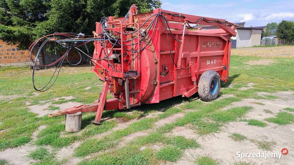 Ścielarka Rozdrabniacz Wóz paszowy SUPERTINO SD