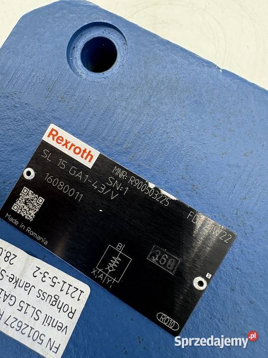 Rexroth SL 15 GA143V R900503225 Zawór zwrotny Warszawa
