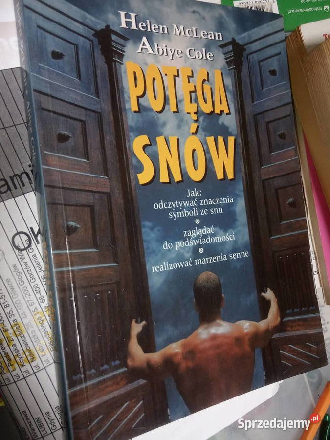 Potęga snów sennik kolekcjonerskie książki Warszawa