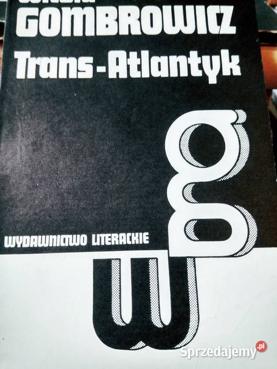 Gombrowicz książka Transatlantyk księgarnie Warszawa