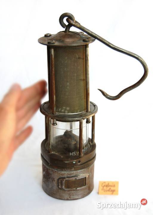 Lampa górnicza HSW 1986 benzynowa industrial Lublin