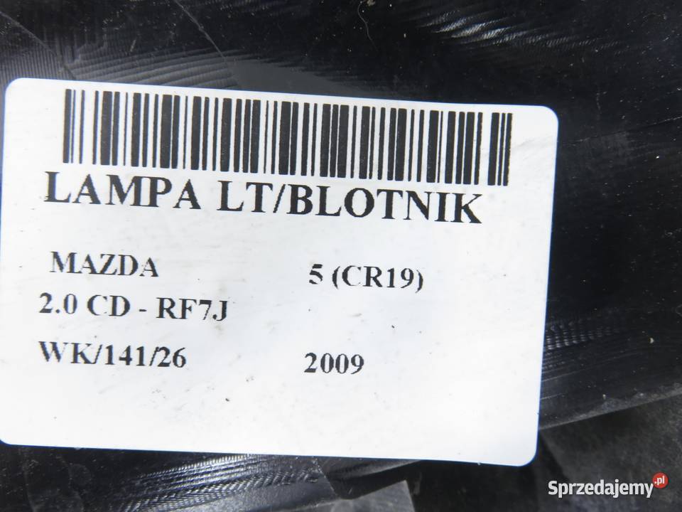 LAMPA LEWA TYLNA MAZDA 5 LIFT P7138L małopolskie
