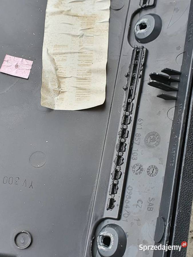 Schowek Pasazera Klimatyzowany Skoda Fabia I Łódź