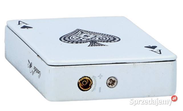 Biała Zapalniczka Żarowa Gazowa Metalowa w Ostrowy nad Okszą