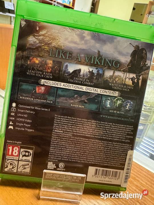 Gra Assasins Creed Valhalla Microsoft Xbox One Elbląg