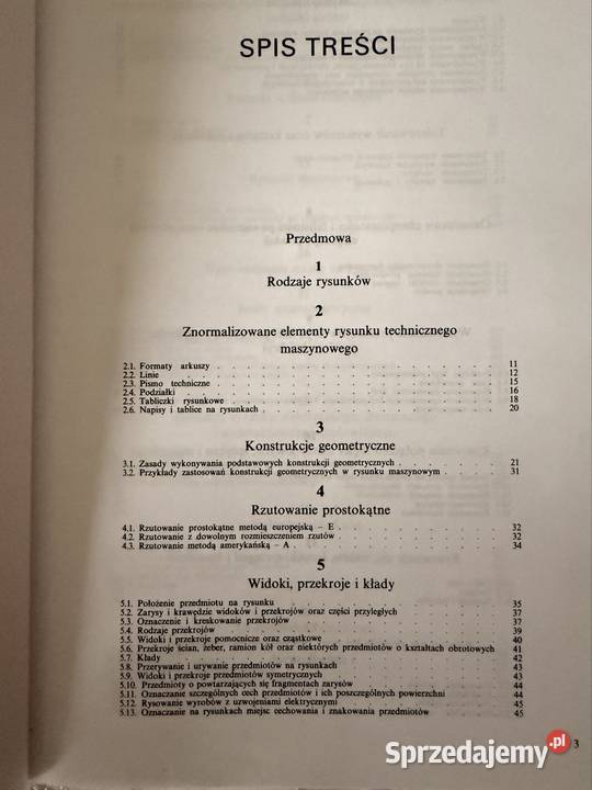 Rysunek Techniczny Maszynowy Tadeusz Dobrzański Czerwionka-Leszczyny