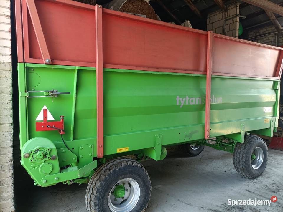 Rozrzutnik Obornika TYTAN 7 PLUS Unia Brzeg NOWY Kłoczew