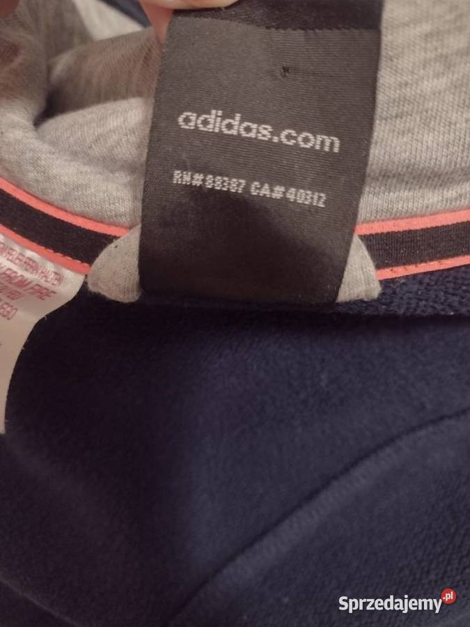 XSS ADIDAS Granatowa bluza sportowa z kapturem małopolskie Kraków