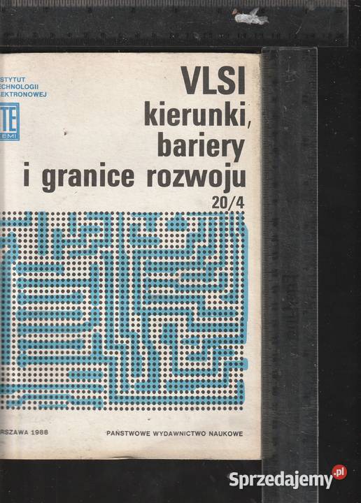 VLSI kierunki bariery i granice rozwoju Pruszków sprzedam
