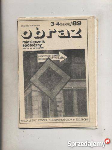 Obraz miesięcznik społeczny 34686989 zachodniopomorskie Szczecin