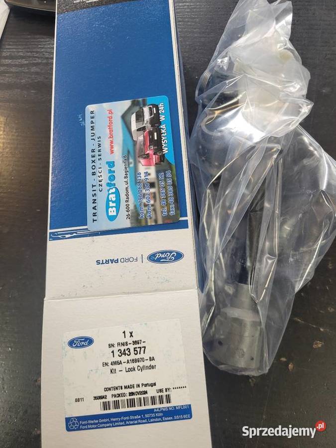 ZAMEK MASKI FORD FOCUS 1343577 4M5AA16B970BA Pozostałe Radom
