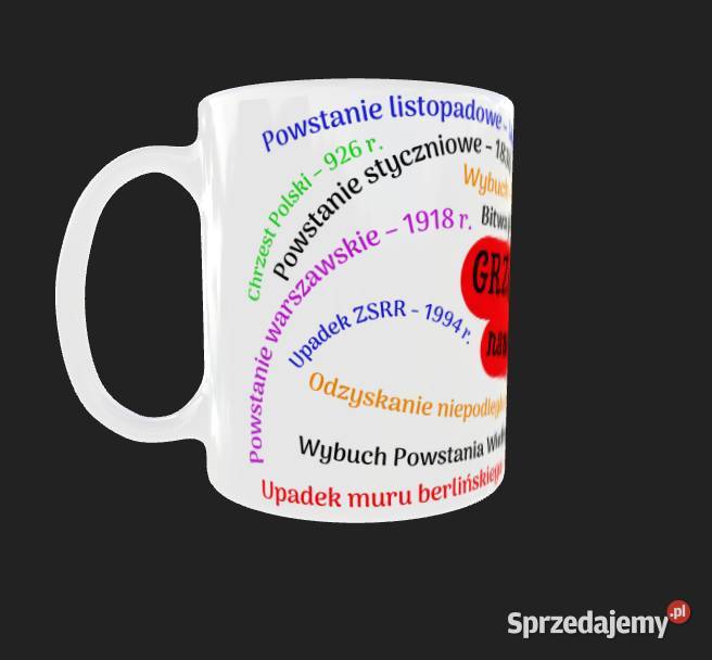 Niegrzeczny grzeszny Kubek z błędami prezent Warszawa
