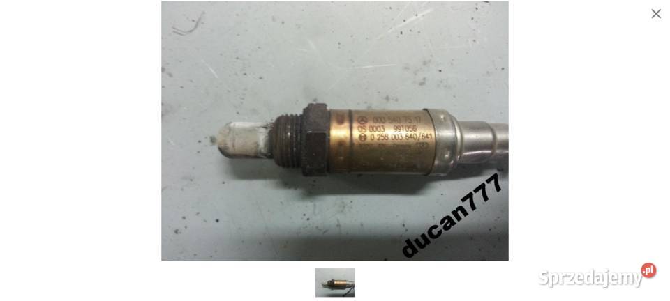 sonda lambda 0005407517 mercedes Jelcz-Laskowice