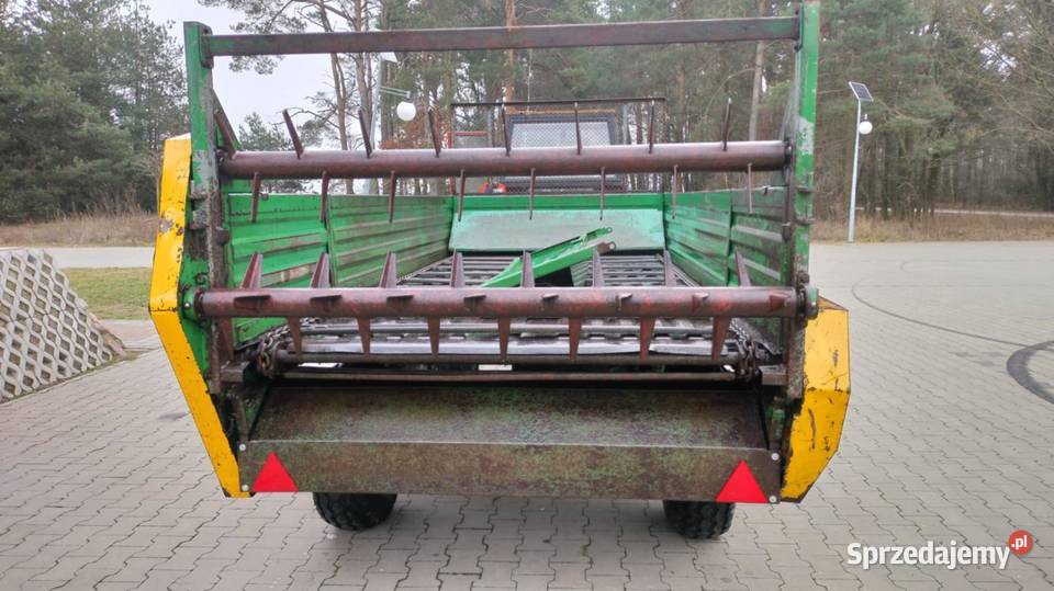 Rozrzutnik obornika dwuosiowy Czarna Białostocka